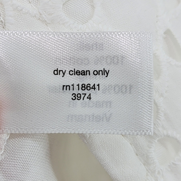 Lane Bryant Women's 100% Cotton Single Button Eyelet Blazer - 20P - Picture 10 of 11